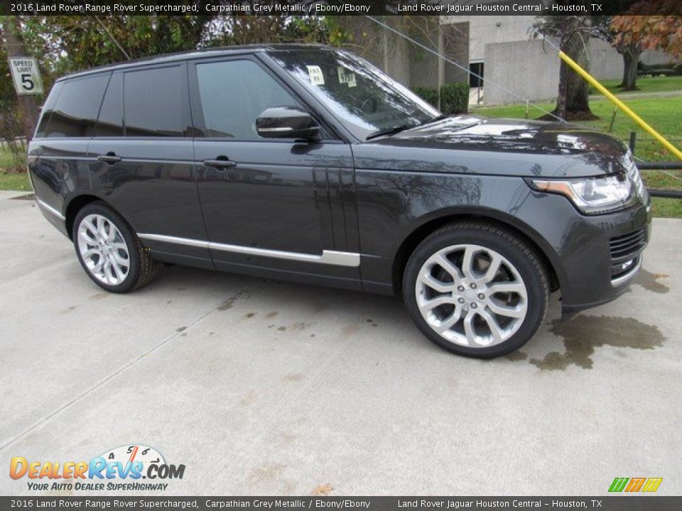 2016 Land Rover Range Rover Supercharged Carpathian Grey Metallic / Ebony/Ebony Photo #1