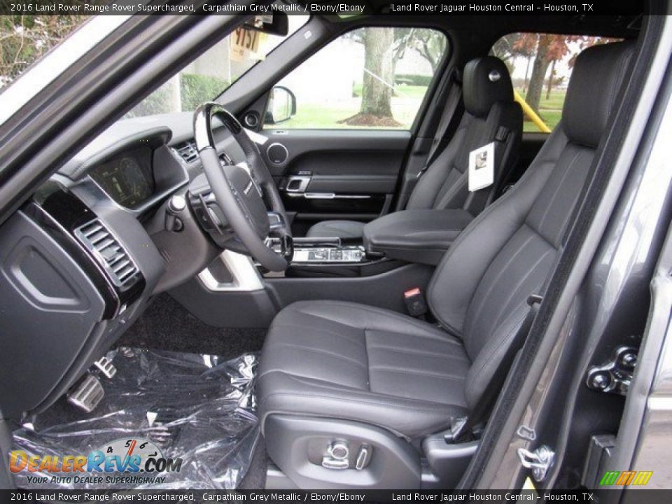 2016 Land Rover Range Rover Supercharged Carpathian Grey Metallic / Ebony/Ebony Photo #3