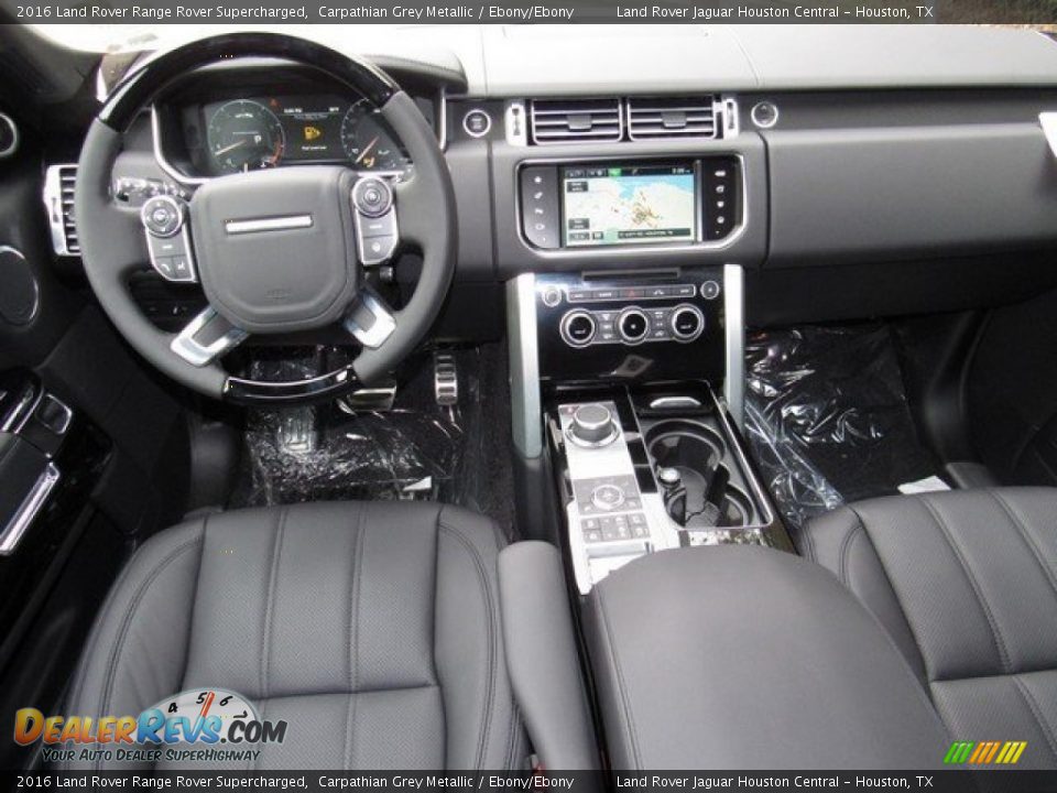 2016 Land Rover Range Rover Supercharged Carpathian Grey Metallic / Ebony/Ebony Photo #4