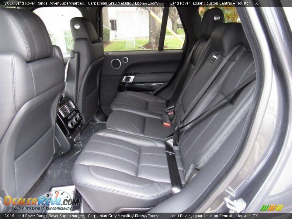 2016 Land Rover Range Rover Supercharged Carpathian Grey Metallic / Ebony/Ebony Photo #5
