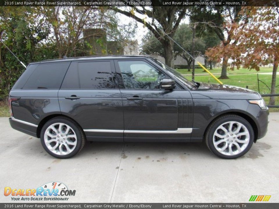 2016 Land Rover Range Rover Supercharged Carpathian Grey Metallic / Ebony/Ebony Photo #6