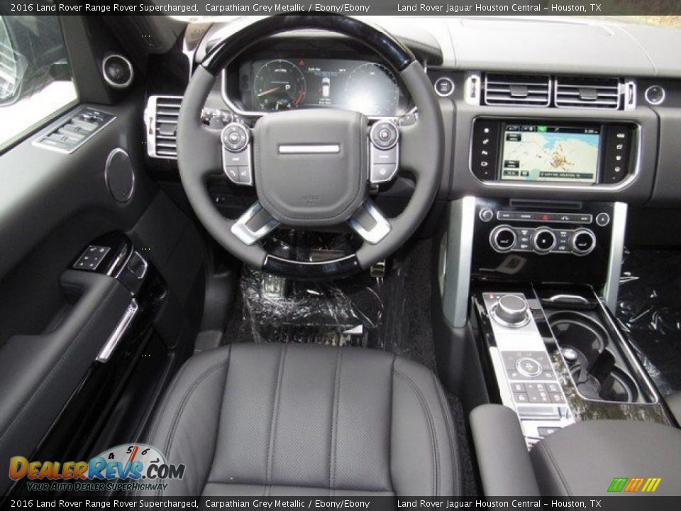 2016 Land Rover Range Rover Supercharged Carpathian Grey Metallic / Ebony/Ebony Photo #13