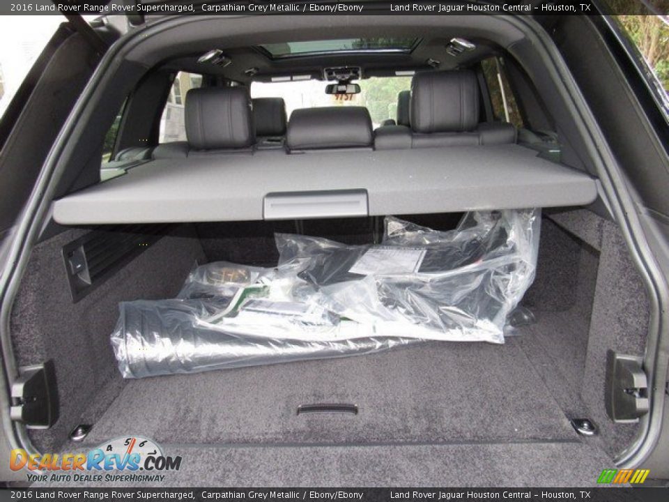 2016 Land Rover Range Rover Supercharged Carpathian Grey Metallic / Ebony/Ebony Photo #16
