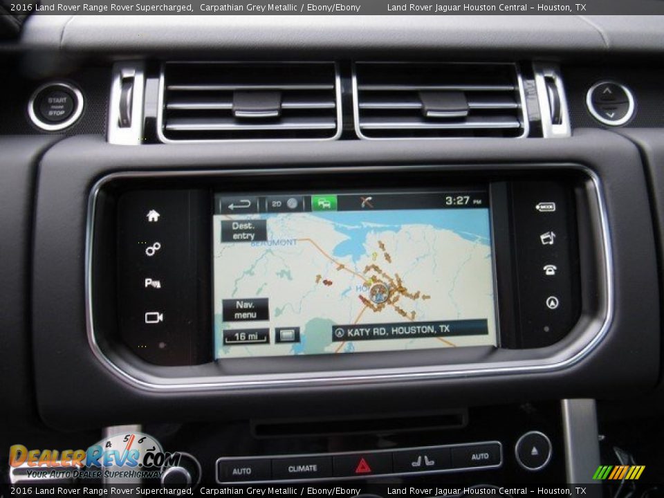 2016 Land Rover Range Rover Supercharged Carpathian Grey Metallic / Ebony/Ebony Photo #19