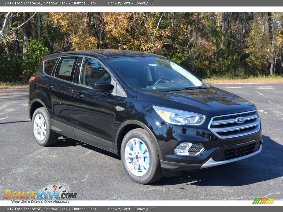 2017 Ford Escape SE Shadow Black / Charcoal Black Photo #1
