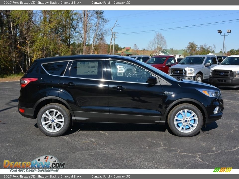 2017 Ford Escape SE Shadow Black / Charcoal Black Photo #2