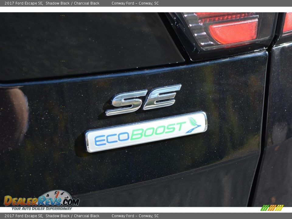2017 Ford Escape SE Shadow Black / Charcoal Black Photo #5