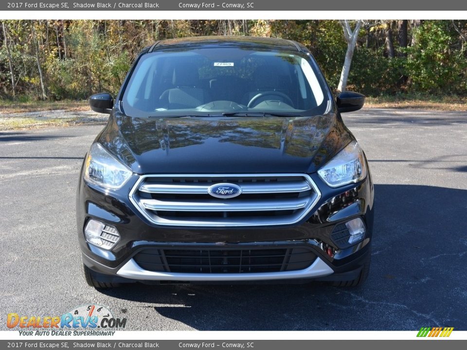 2017 Ford Escape SE Shadow Black / Charcoal Black Photo #11
