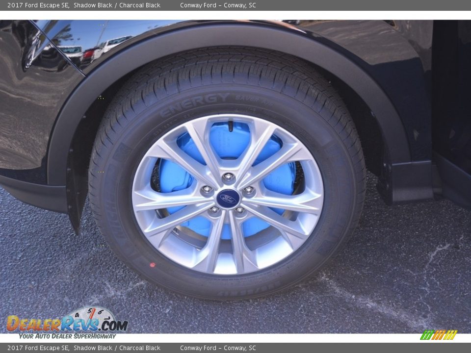 2017 Ford Escape SE Shadow Black / Charcoal Black Photo #14