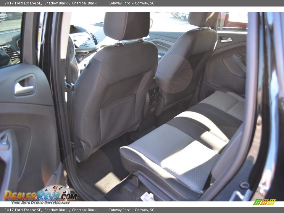 2017 Ford Escape SE Shadow Black / Charcoal Black Photo #17