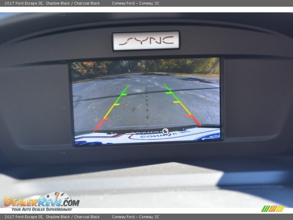 2017 Ford Escape SE Shadow Black / Charcoal Black Photo #23