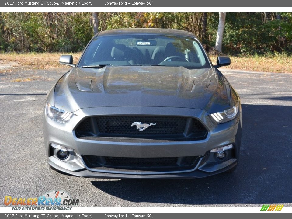 2017 Ford Mustang GT Coupe Magnetic / Ebony Photo #8