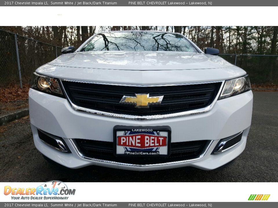 2017 Chevrolet Impala LS Summit White / Jet Black/Dark Titanium Photo #2