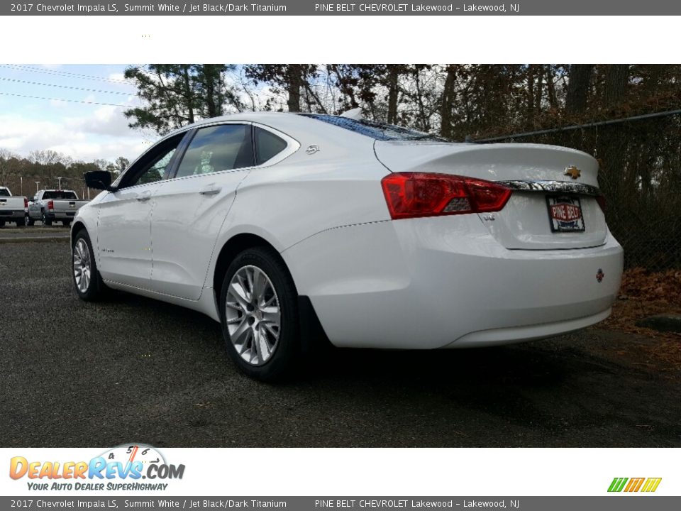 2017 Chevrolet Impala LS Summit White / Jet Black/Dark Titanium Photo #4