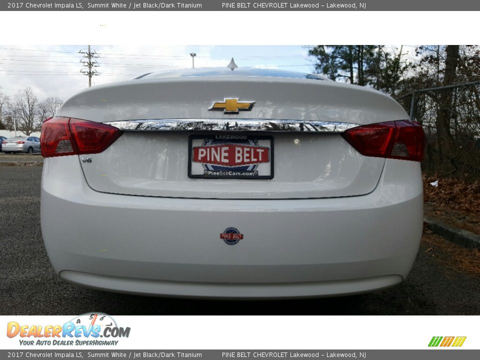2017 Chevrolet Impala LS Summit White / Jet Black/Dark Titanium Photo #5