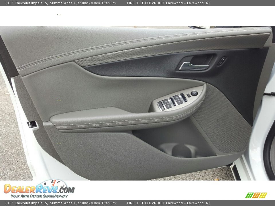 2017 Chevrolet Impala LS Summit White / Jet Black/Dark Titanium Photo #6