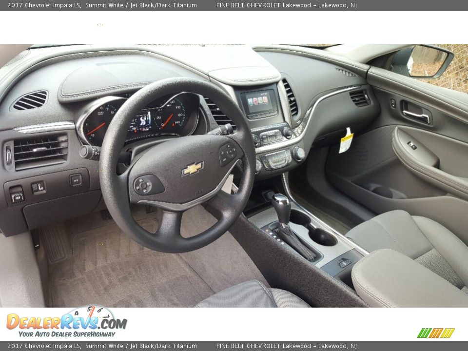 2017 Chevrolet Impala LS Summit White / Jet Black/Dark Titanium Photo #9