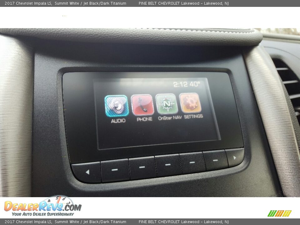 2017 Chevrolet Impala LS Summit White / Jet Black/Dark Titanium Photo #10