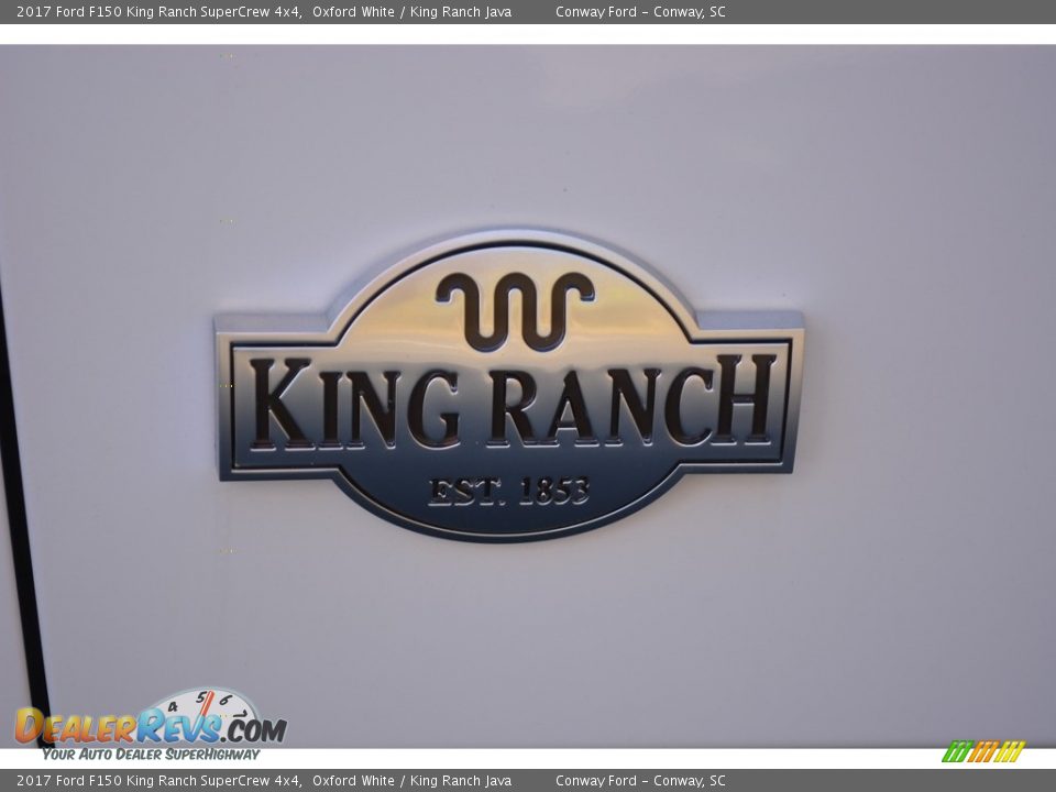 2017 Ford F150 King Ranch SuperCrew 4x4 Oxford White / King Ranch Java Photo #13