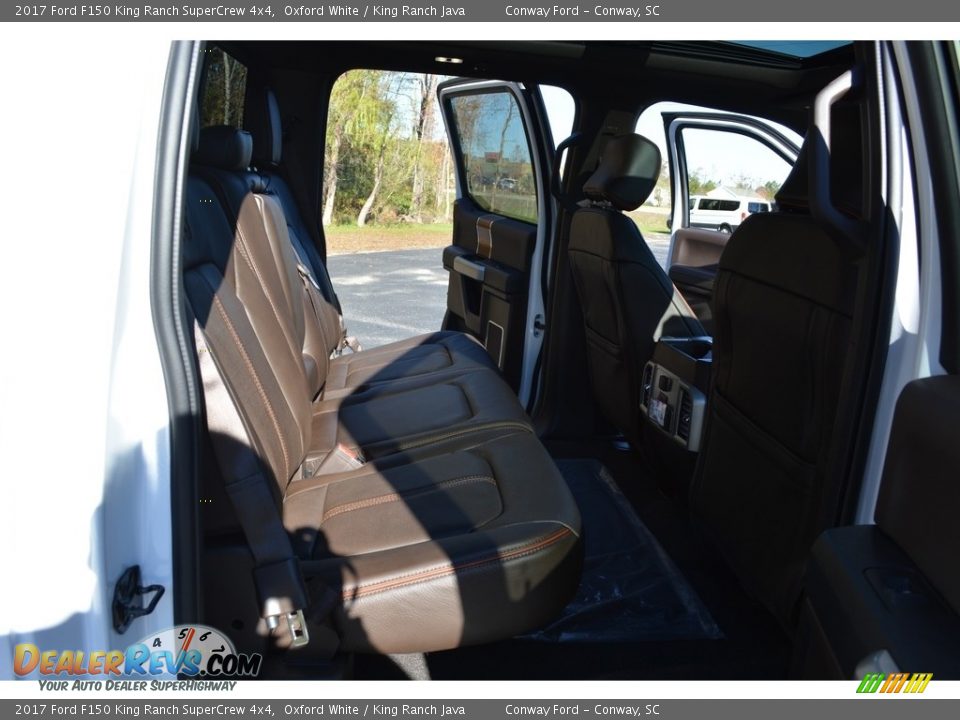 2017 Ford F150 King Ranch SuperCrew 4x4 Oxford White / King Ranch Java Photo #19