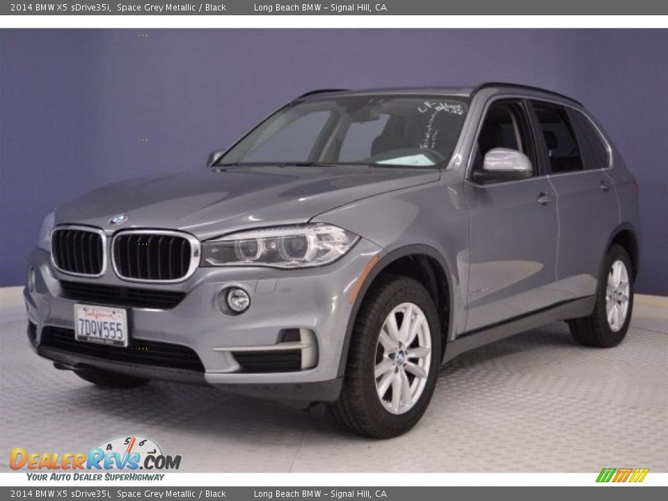 2014 BMW X5 sDrive35i Space Grey Metallic / Black Photo #3