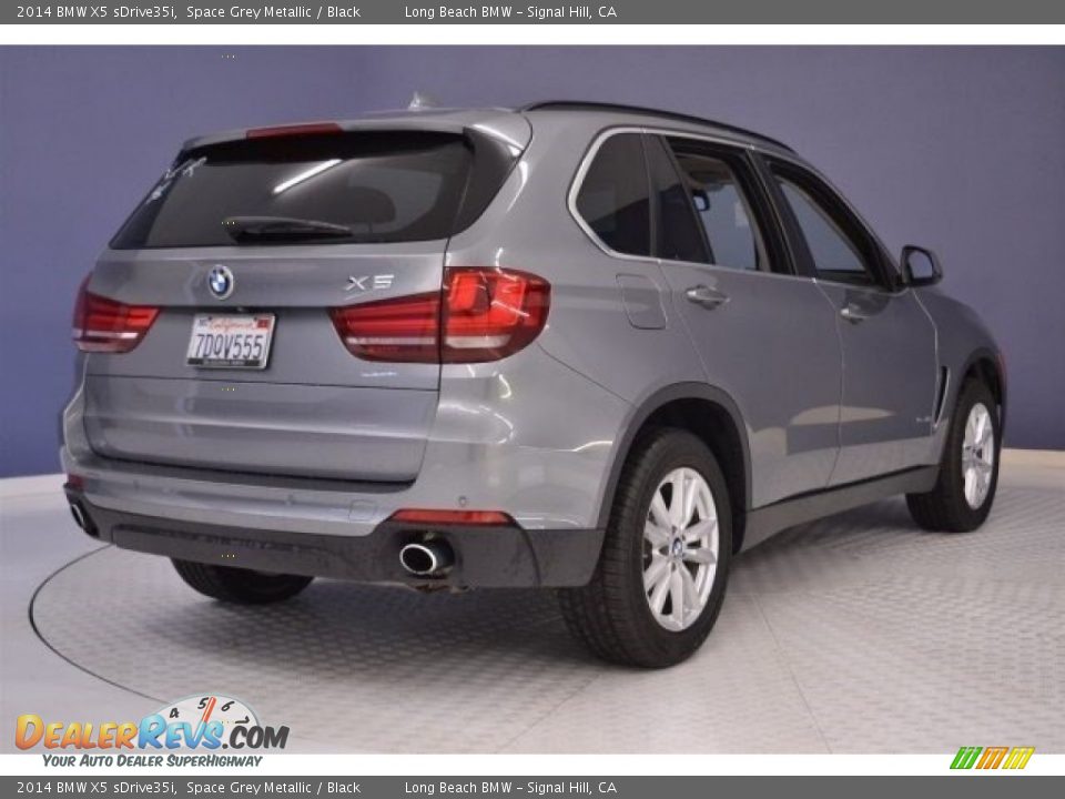 2014 BMW X5 sDrive35i Space Grey Metallic / Black Photo #7