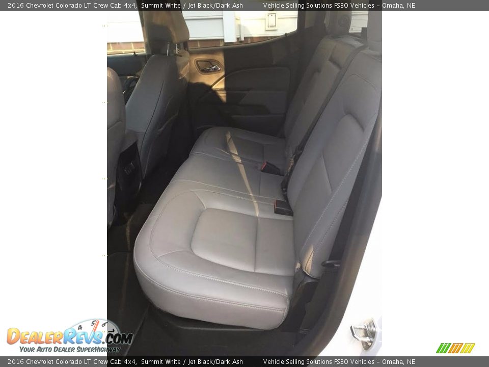 2016 Chevrolet Colorado LT Crew Cab 4x4 Summit White / Jet Black/Dark Ash Photo #7