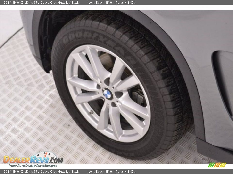 2014 BMW X5 sDrive35i Space Grey Metallic / Black Photo #9
