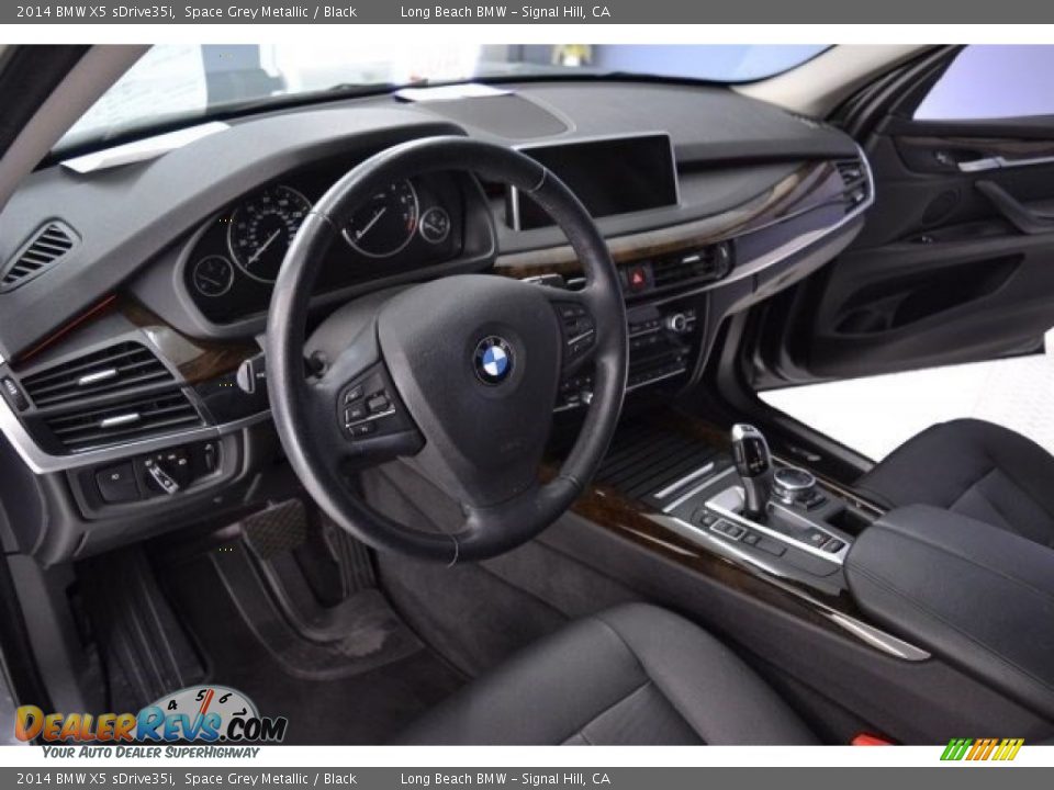 2014 BMW X5 sDrive35i Space Grey Metallic / Black Photo #11