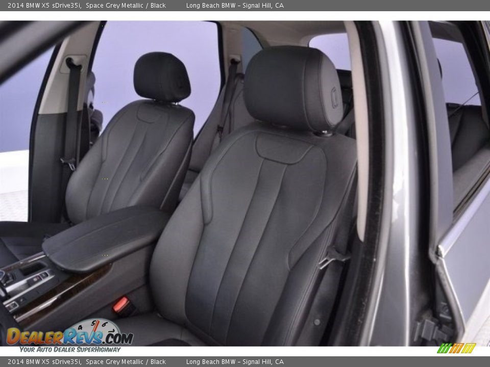 2014 BMW X5 sDrive35i Space Grey Metallic / Black Photo #12