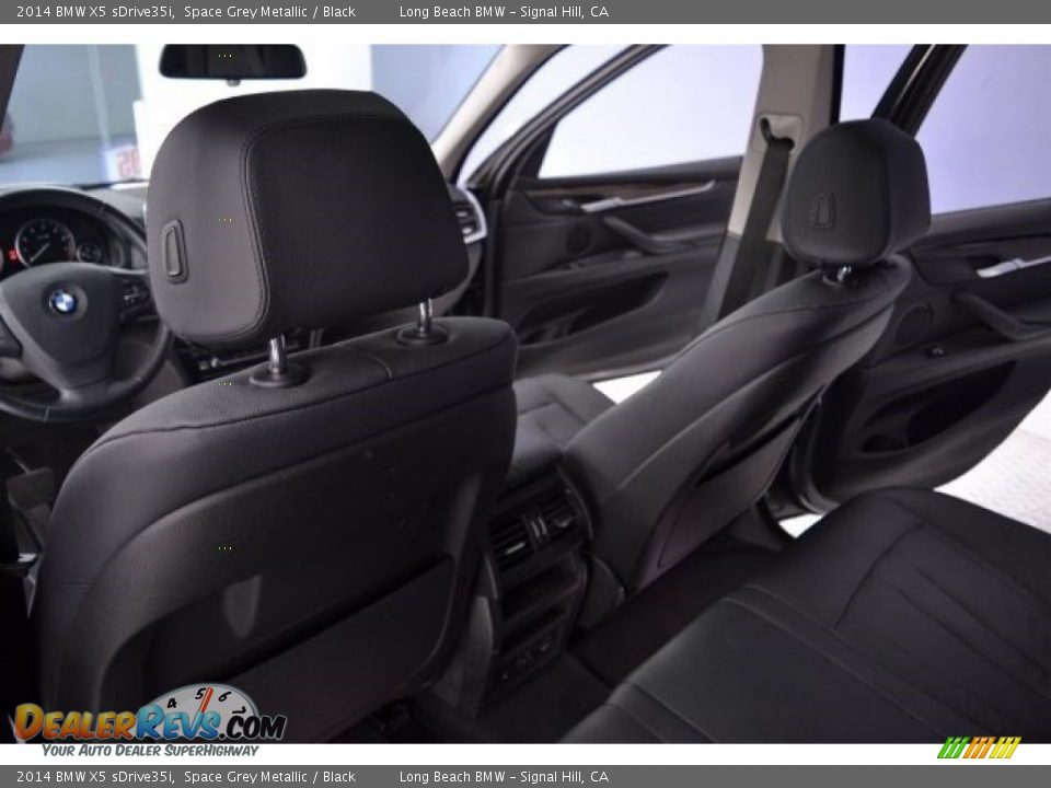 2014 BMW X5 sDrive35i Space Grey Metallic / Black Photo #14