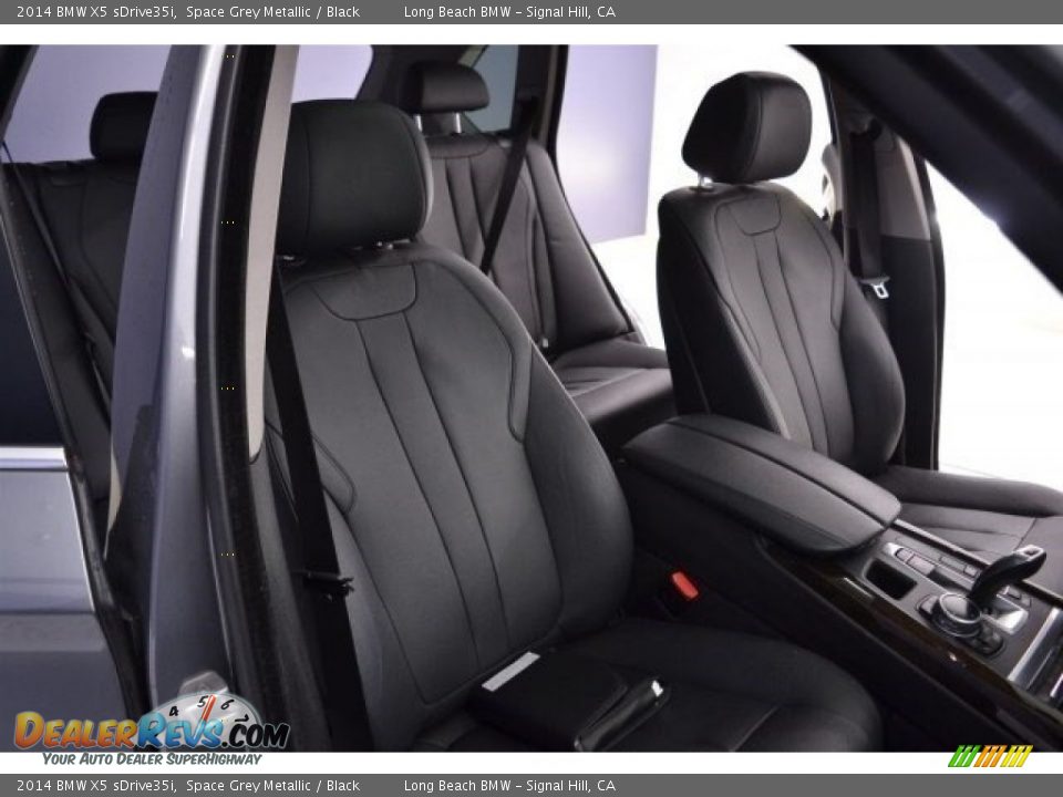 2014 BMW X5 sDrive35i Space Grey Metallic / Black Photo #17