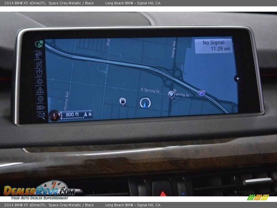 2014 BMW X5 sDrive35i Space Grey Metallic / Black Photo #24