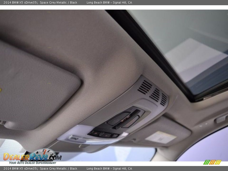 2014 BMW X5 sDrive35i Space Grey Metallic / Black Photo #25