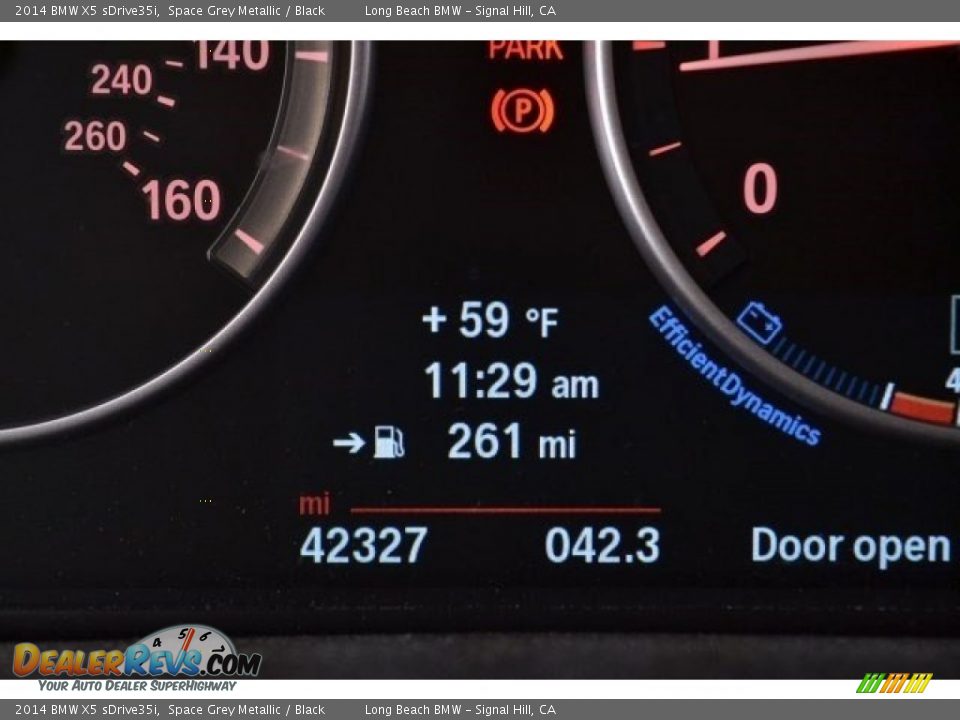 2014 BMW X5 sDrive35i Space Grey Metallic / Black Photo #26