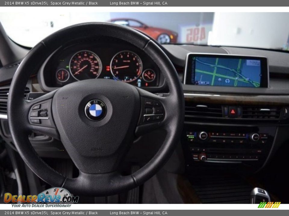 2014 BMW X5 sDrive35i Space Grey Metallic / Black Photo #29