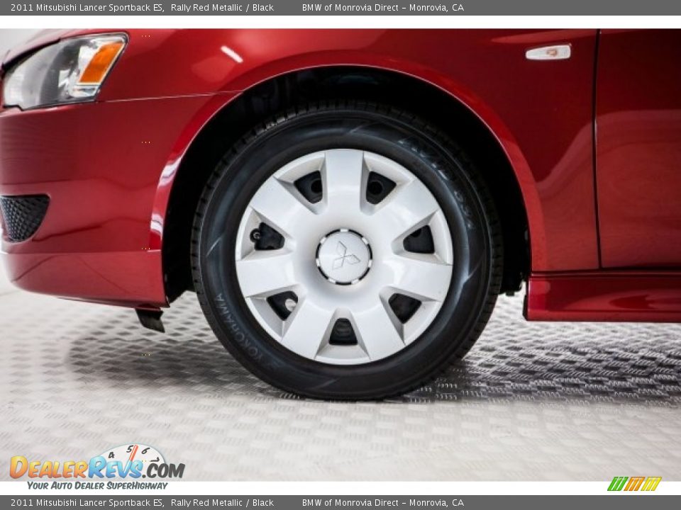 2011 Mitsubishi Lancer Sportback ES Rally Red Metallic / Black Photo #8