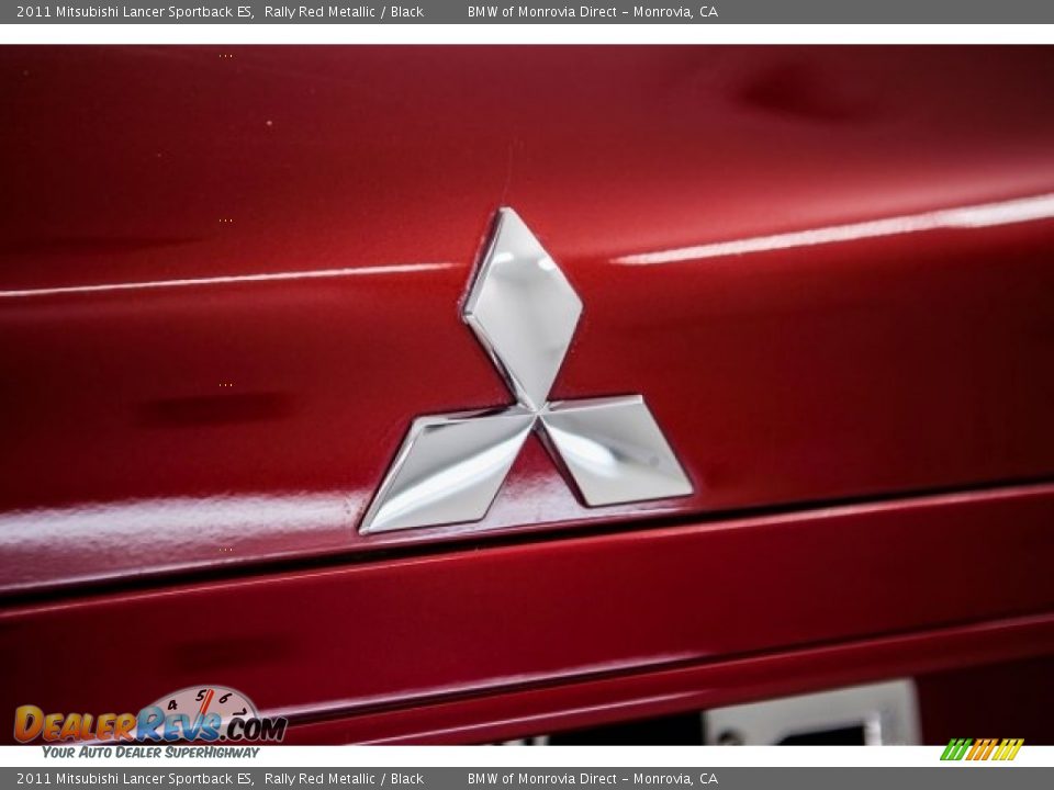 2011 Mitsubishi Lancer Sportback ES Rally Red Metallic / Black Photo #24