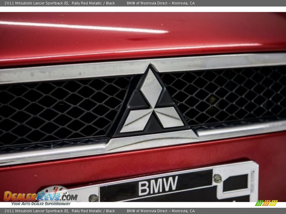 2011 Mitsubishi Lancer Sportback ES Rally Red Metallic / Black Photo #30