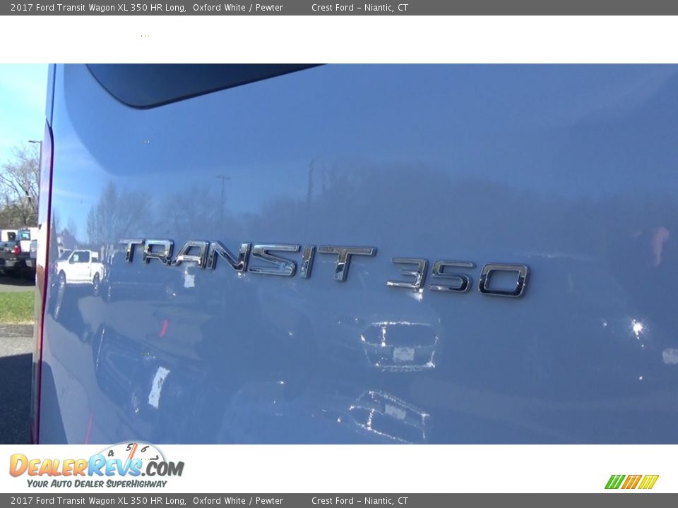 2017 Ford Transit Wagon XL 350 HR Long Oxford White / Pewter Photo #10