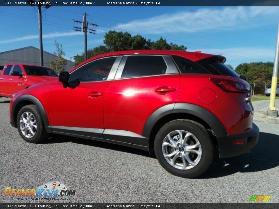 2016 Mazda CX-3 Touring Soul Red Metallic / Black Photo #4