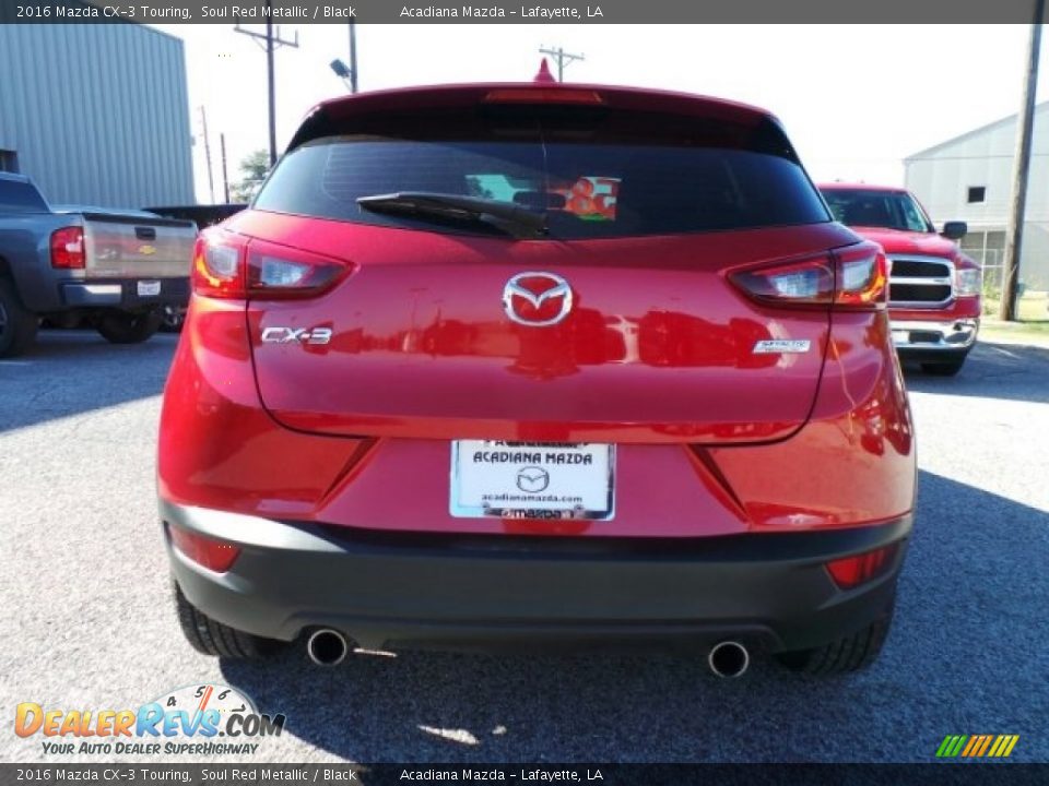 2016 Mazda CX-3 Touring Soul Red Metallic / Black Photo #6