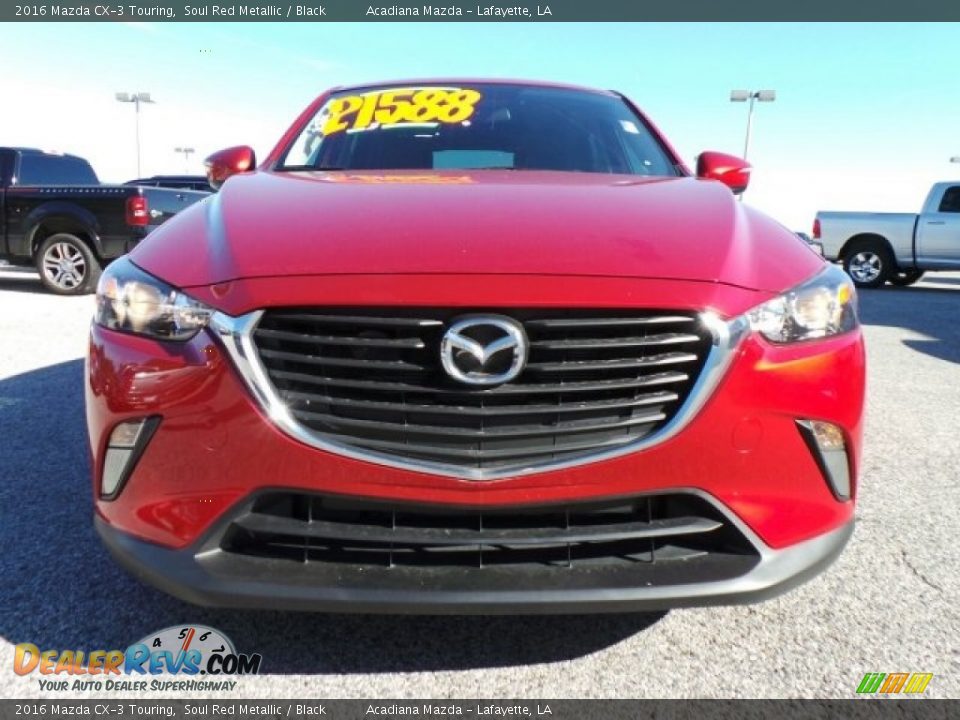 2016 Mazda CX-3 Touring Soul Red Metallic / Black Photo #13