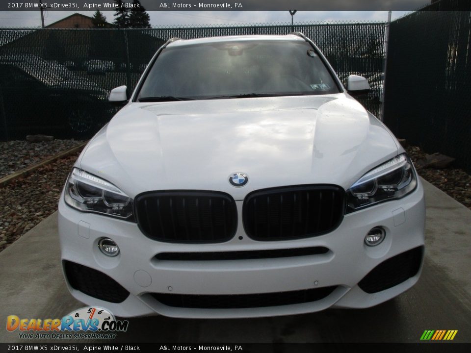 2017 BMW X5 xDrive35i Alpine White / Black Photo #6