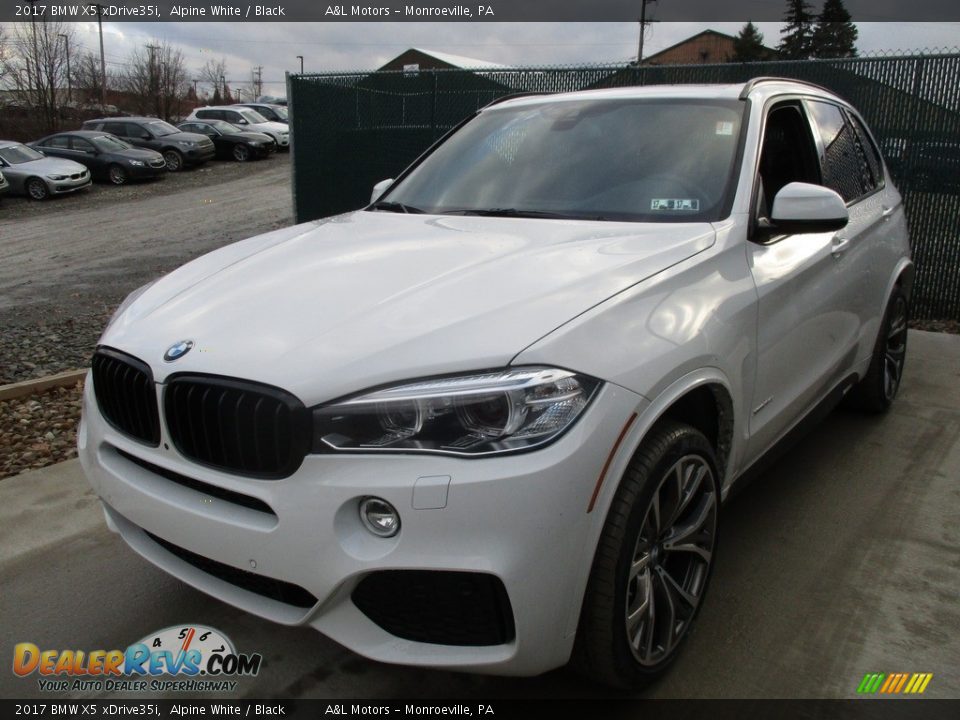 2017 BMW X5 xDrive35i Alpine White / Black Photo #7