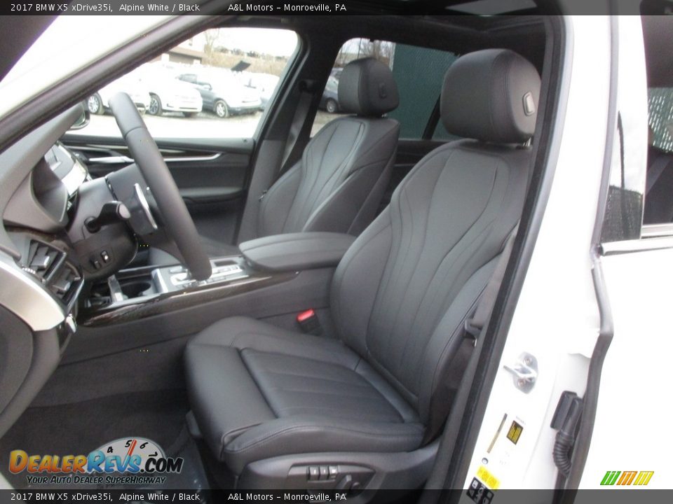 2017 BMW X5 xDrive35i Alpine White / Black Photo #12