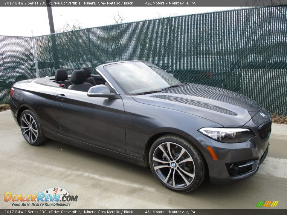 Front 3/4 View of 2017 BMW 2 Series 230i xDrive Convertible Photo #1