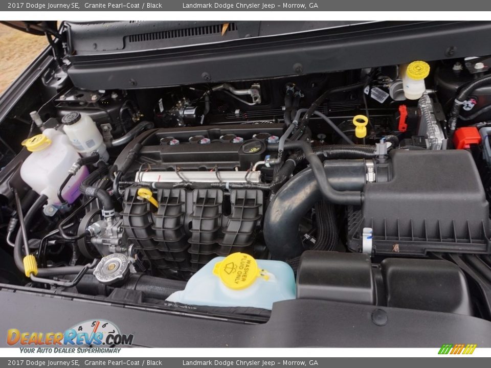 2017 Dodge Journey SE Granite Pearl-Coat / Black Photo #8