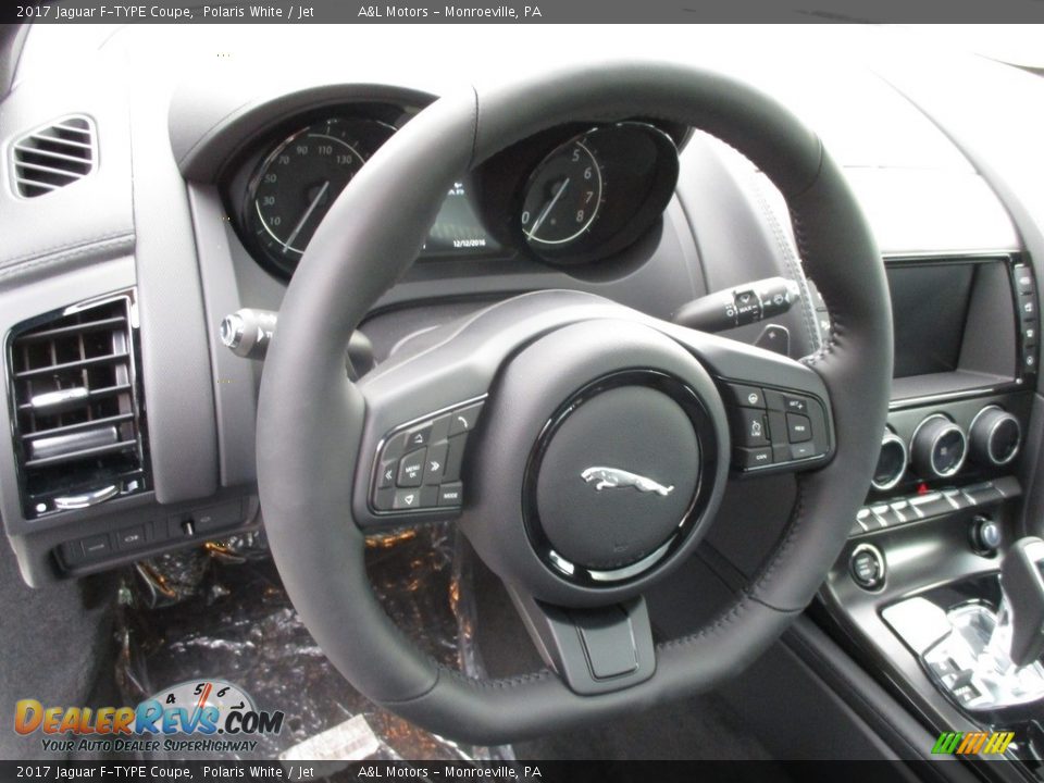 2017 Jaguar F-TYPE Coupe Steering Wheel Photo #13