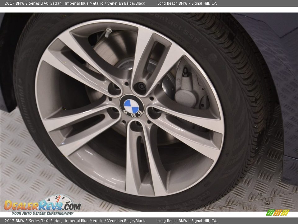 2017 BMW 3 Series 340i Sedan Imperial Blue Metallic / Venetian Beige/Black Photo #6